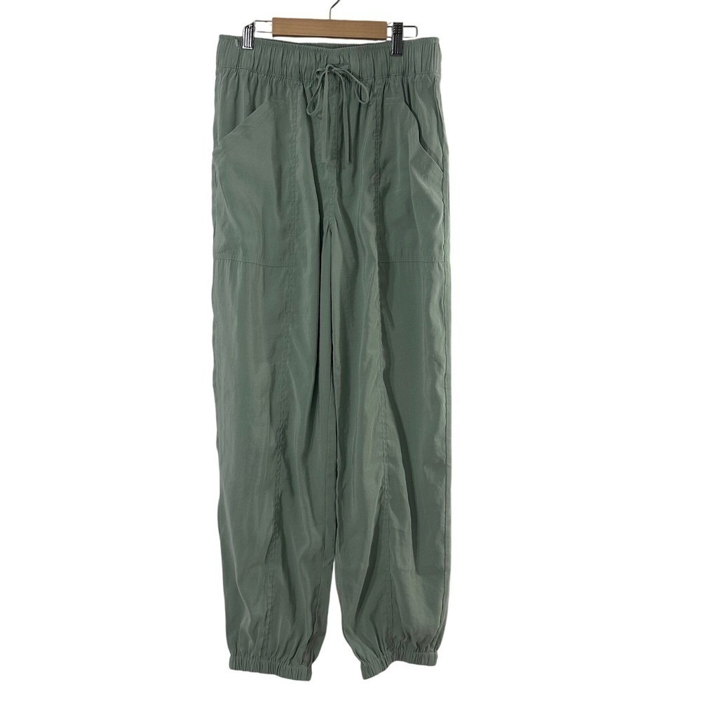 Abercrombie & Fitch Women's Sage Green Modal Blend Pockets Jogger Pants Size S